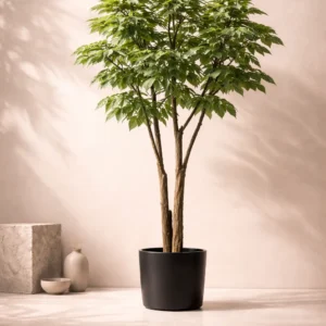 2.1m Three-Stem Artificial Sunflower Tree – Premium Faux Indoor Statement Plant | Model PA-20210